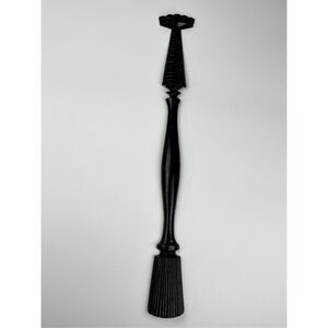 Vintage 1960s Sexton USA Black Cast Metal Wall Decor Gothic Architectural Finial